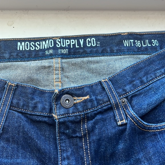 Mossimo men’s jeans blue 36x30 - Picture 2 of 3